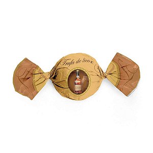 Embalagem Alumínio para Trufa Sabores Licor 15X16 - 100 Un