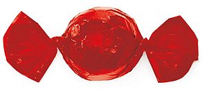 Embalagem Alumínio para Trufa Vermelho 15X16 - 100 Un