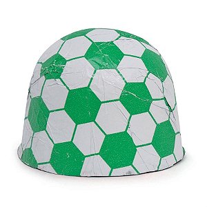 Folha Chumbo Bolinhas Futebol Verde e Branco 8X7,8 - 300 Un