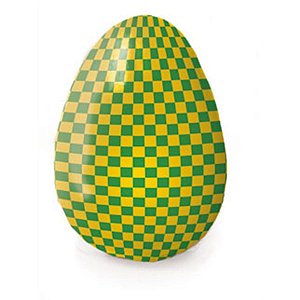 Folha Chumbo Xadrez Brasil Verde e Amarelo 10X9,8 - 300 Un