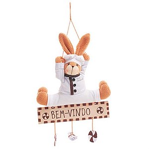Enfeite Porta Coelho (Chefe) 50x30x12