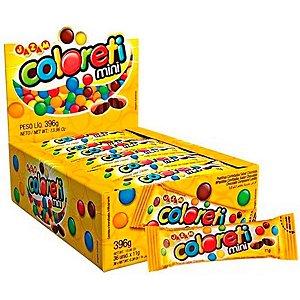 Confeito Chocolate Mini Coloreti Jazam 11g - 36 Un
