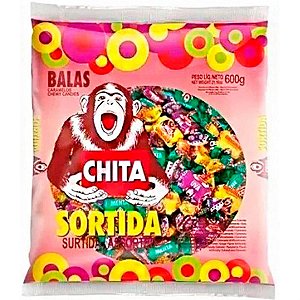 Bala Mastigável Chita Sortida 500g - Cory