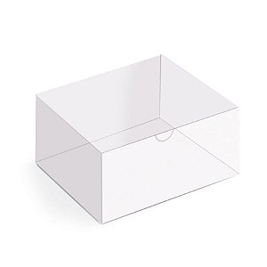 Caixa Bem Casado Transparente 5,5X5,5X3 Pt - 24 Un