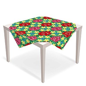 Toalha de Mesa Convidados Arraía - 79x79 - 5 Un