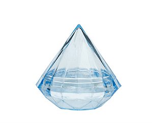 Caixinha Diamante Azul 5,5 x 5,5 cm- 6 Unidades