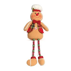 Ginger Bread Sentado com Colete Car