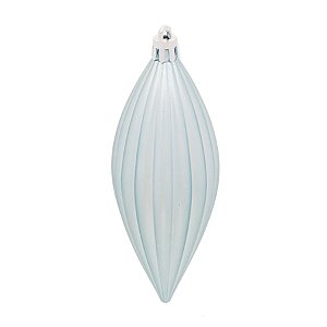 Enfeite para Pendurar Pino com Gomos Azul Claro 13cm - 4 Un