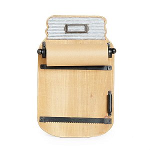 Quadro Bloco de Notas Cru e Preto