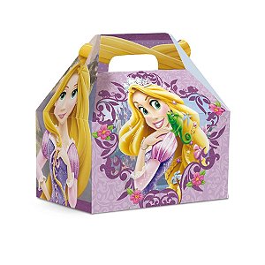Caixa Maleta Kids Rapunzel P 9X6X9 - 10 Un