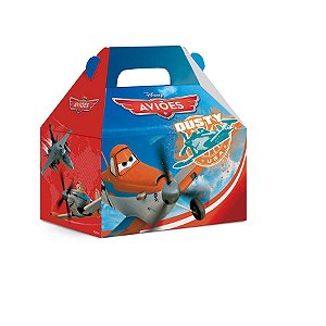 Caixa Maleta Kids Planes Rescue P 9X6X9 - 10 Un
