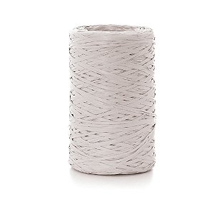 Ráfia Sintética Branco 50m - 1 Un