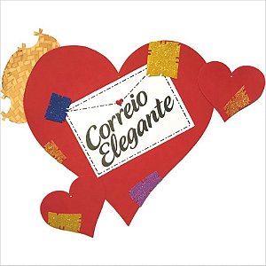 Painel Relevo para Decoração Junino Correio Elegante - 1 Un