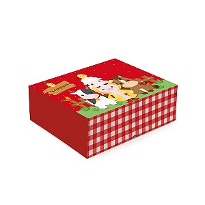 Cesta na Caixa Festa Fazendinha 2 - 33x23x10