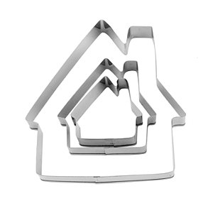 Cortador Inox Casa - 3 Un