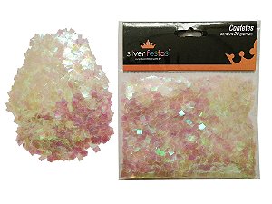 Confetes 20g Mini Quadrado Furta Cor