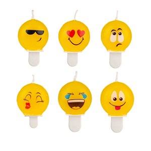 Vela Emojis - 6 Un