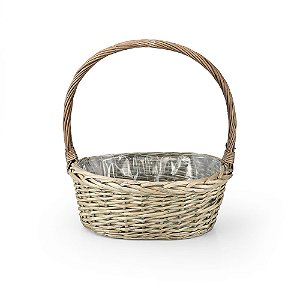 Cesto vime Oval Cartago - G 38x30x14,5
