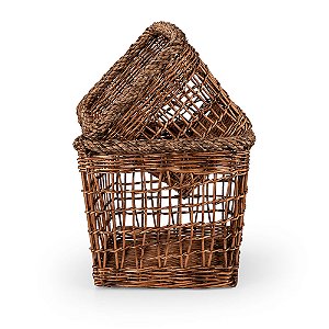 Cesto vime Quadrado Kailua 42x42x38 - 2 Un