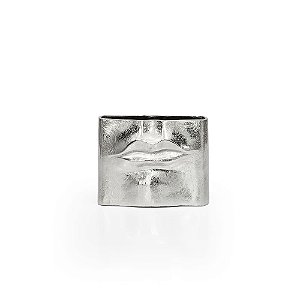 Vaso Metal KISS Silver - P 20X8X16