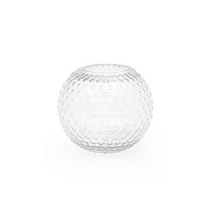 Vaso Vidro Transparente Studio 19X19X18