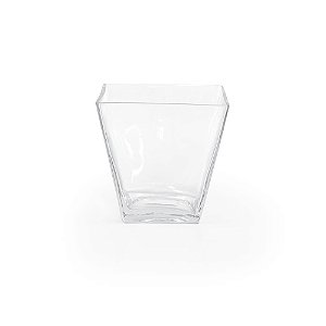 Vaso Vidro Triângulo 17,5X17,5X17,5