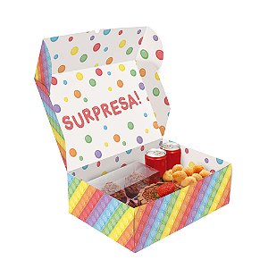 Cesta Na Caixa Pop It (Fidget Toys)