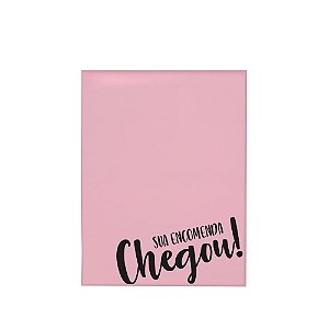 Envelope de Segurança Linha Delivery Rosa 19X25 - 10 Un