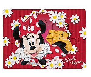 Lembrancinha Licenciada - Jogo Quebra-cabeça Minnie - 1 Un