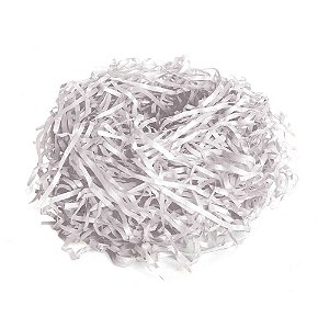 Palha Decorativa Incolor com 100G