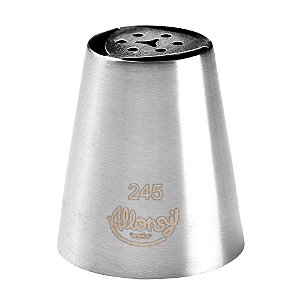Bicos para Confeitar Russo Flor Aço Inox Nº245