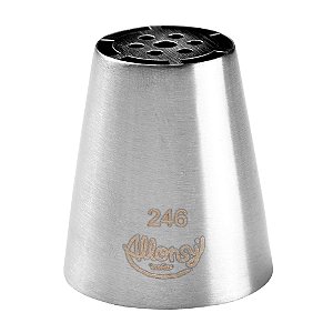 Bicos para Confeitar Russo Flor Aço Inox Nº246