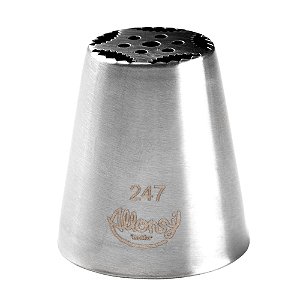 Bicos para Confeitar Russo Flor Aço Inox Nº247
