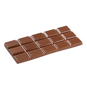 Forma para Chocolate Barra Choco 27,5X13,5X2,5 - Cromus Allonsy