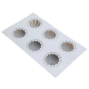 Forma de Silicone 29,8X17,8X5,1cm -Monoporção Suspiro
