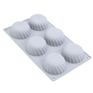 Forma de Silicone 30X17,5X3,5cm - Monoporção Caracol