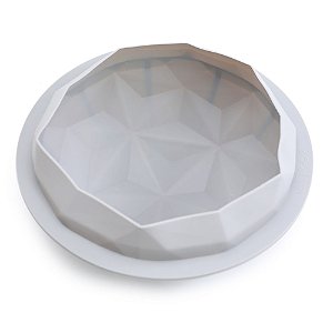 Forma de Silicone 20,1X20,1X8,4cm - Redondo