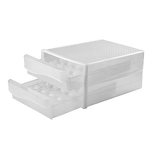 Organizador Ovos Gaveta 34X26X17cm - 60 Ovos