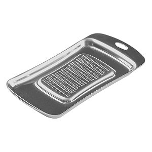 Mini Ralador com Coletor 14X7,2X1cm - Aço Inox