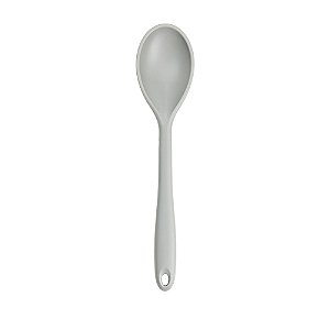 Colher Silicone 28cm Cabo com Fio de Ferro Cinza - Cromus Allonsy