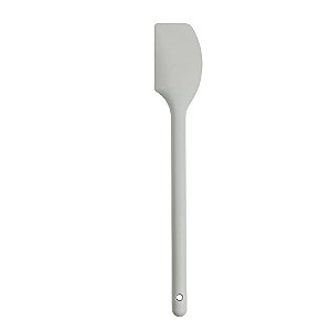 Espátula Silicone 30cm Raspadora Cinza