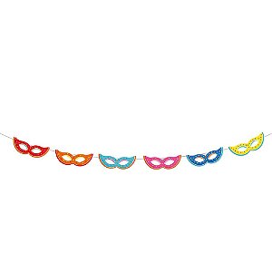 Faixa Decorativa Máscaras