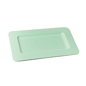 Bandeja Decorativa Double Face Verde Claro 35,5X18X1,5