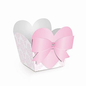 Cestinha com Aplique Ballet P 5,5X5,5X6 - 10 Un
