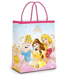 Sacola Laminada Castelo Das Princesas P 21,5X15X8