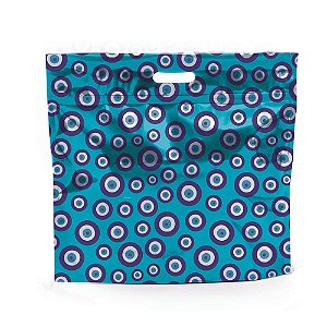 Sacola Laminada com Ziper Olho Grego 32X40