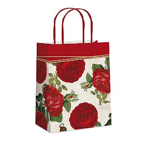 Sacola Papel Afrodite M 26X19,5X9,5