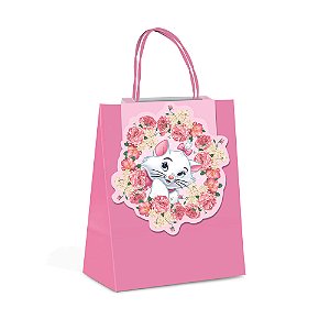 Sacola Papel com Fecha Marie Paris P 21,5X15X8