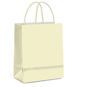 Sacola Laminada Pérola Metal Fosco P 21,5X15X8