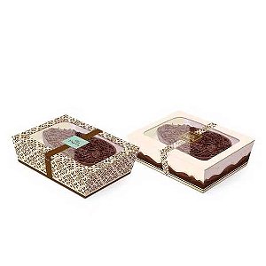 Caixa Practice1 Meio Ovo 250G Comp Chocolate Marfim - 6 Un